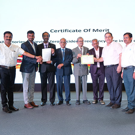 Rallis' Akola factory has received "Meritorious performance in Industrial Safety for the year 2023"