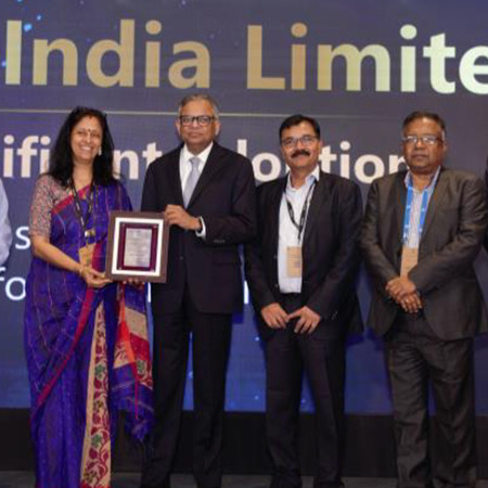 Rallis conferred with Significant adoption award by Group Chairman, Mr. N Chandrashekaran for scorin
